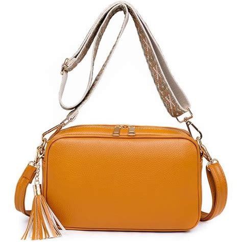 sac faux cuir en bandoulières